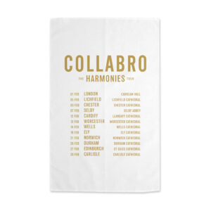 'Harmonies' Tour Tea Towel